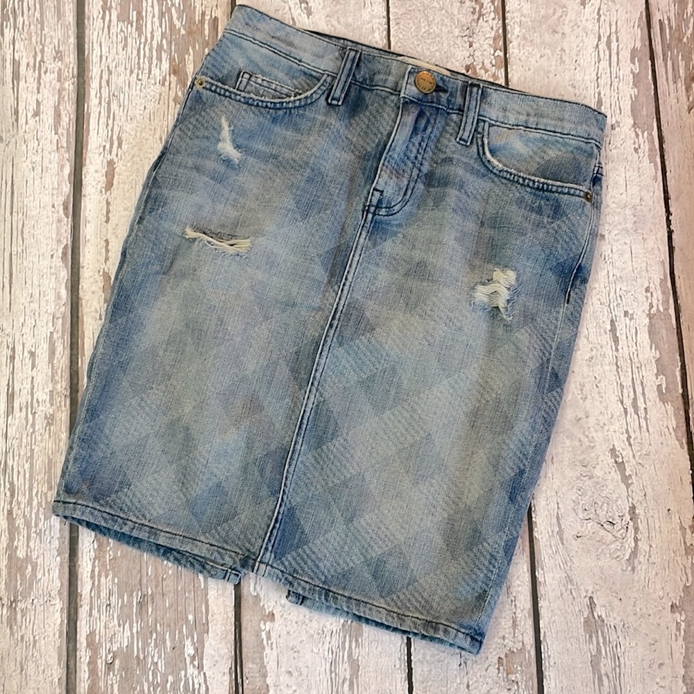 Current/Elliot Denim The Stiletto Pencil Skirt